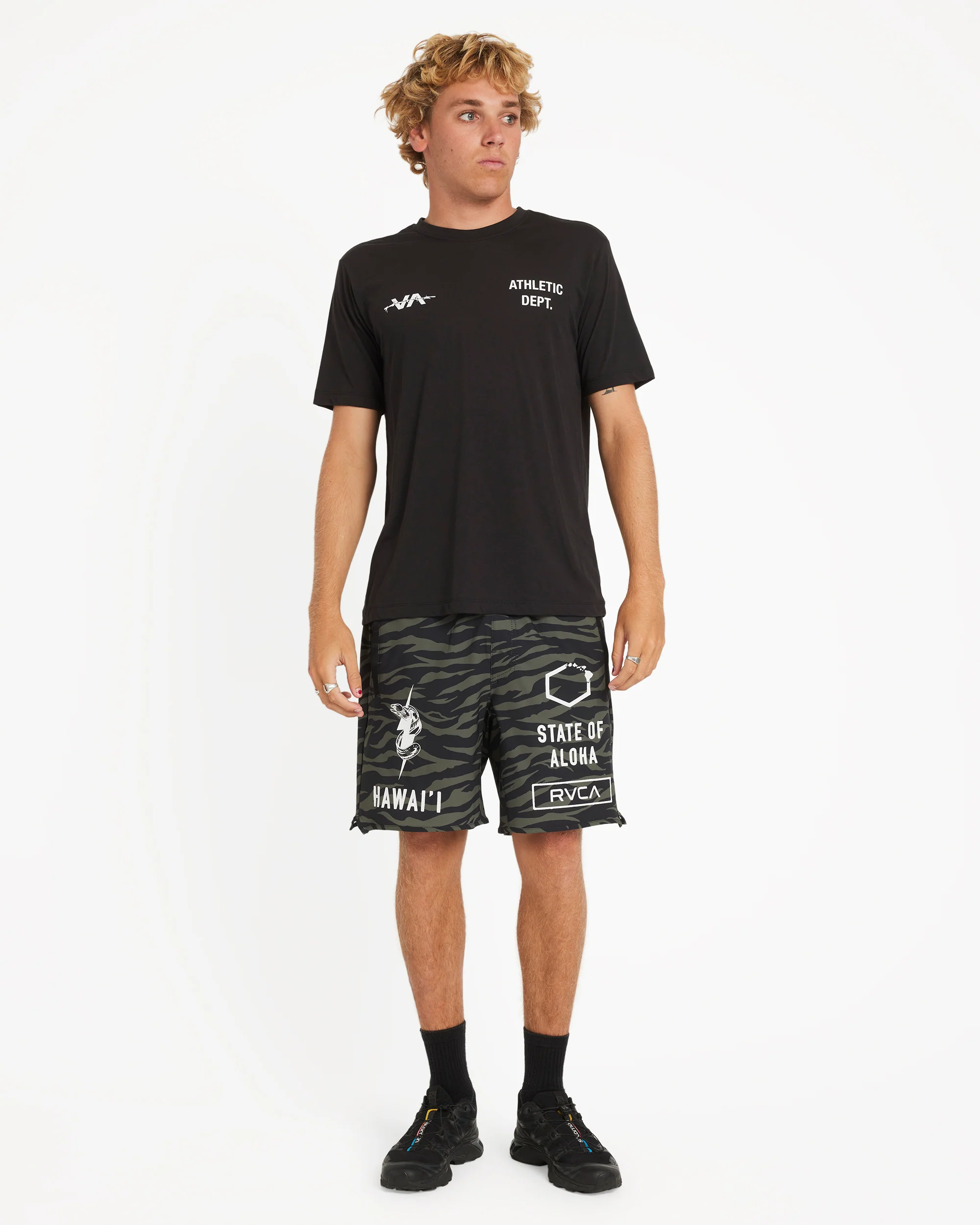 Hawaii Yogger Stretch 17" Short