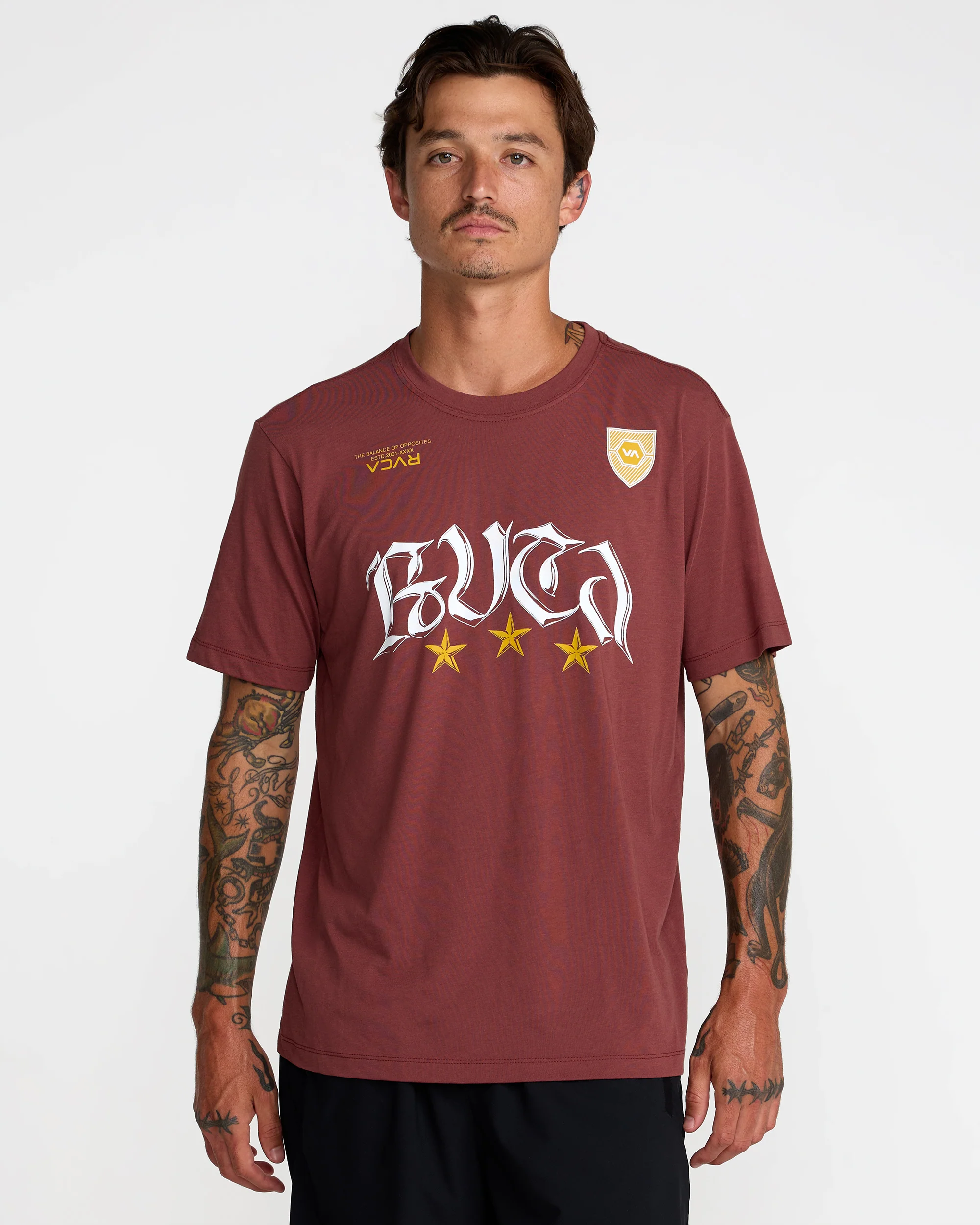 RVCA Star FC Short Sleeve Tee