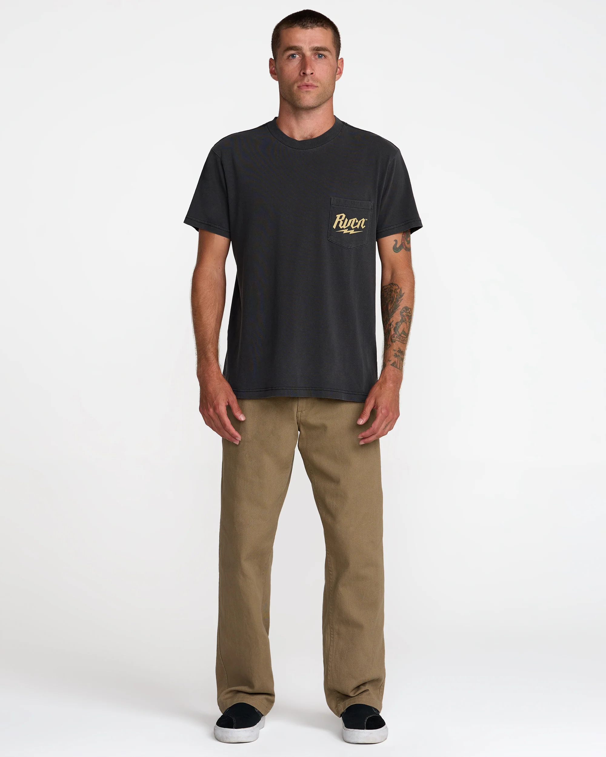 RVCA Shock Pocket Short Sleeve Tee 5 RVCA Shock Pocket Short Sleeve Tee