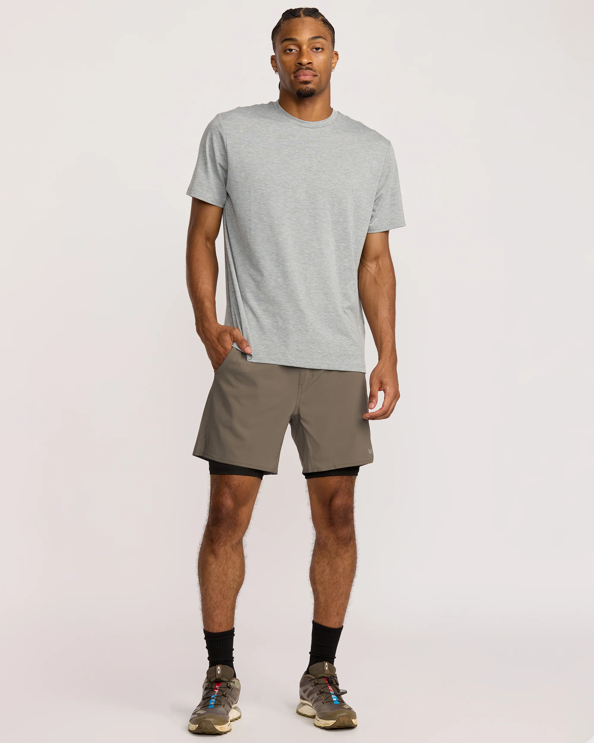 Yogger 2 In 1 Short 17" Short