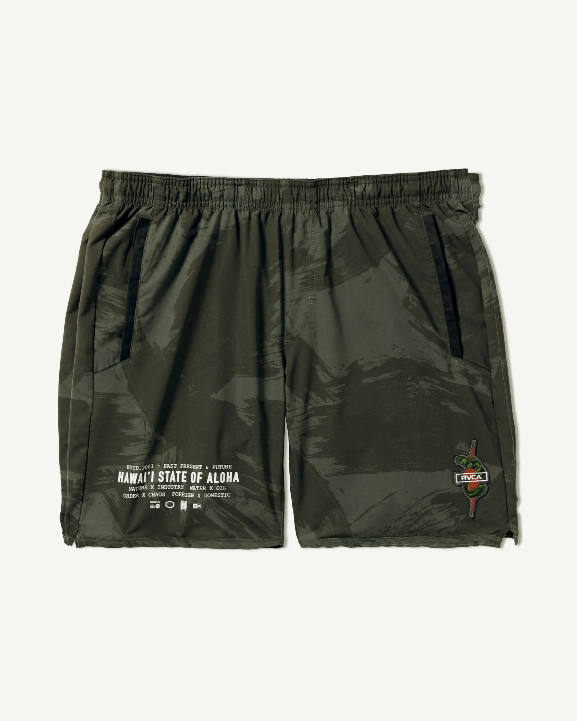 Hawaii Yogger Stretch 17" Short