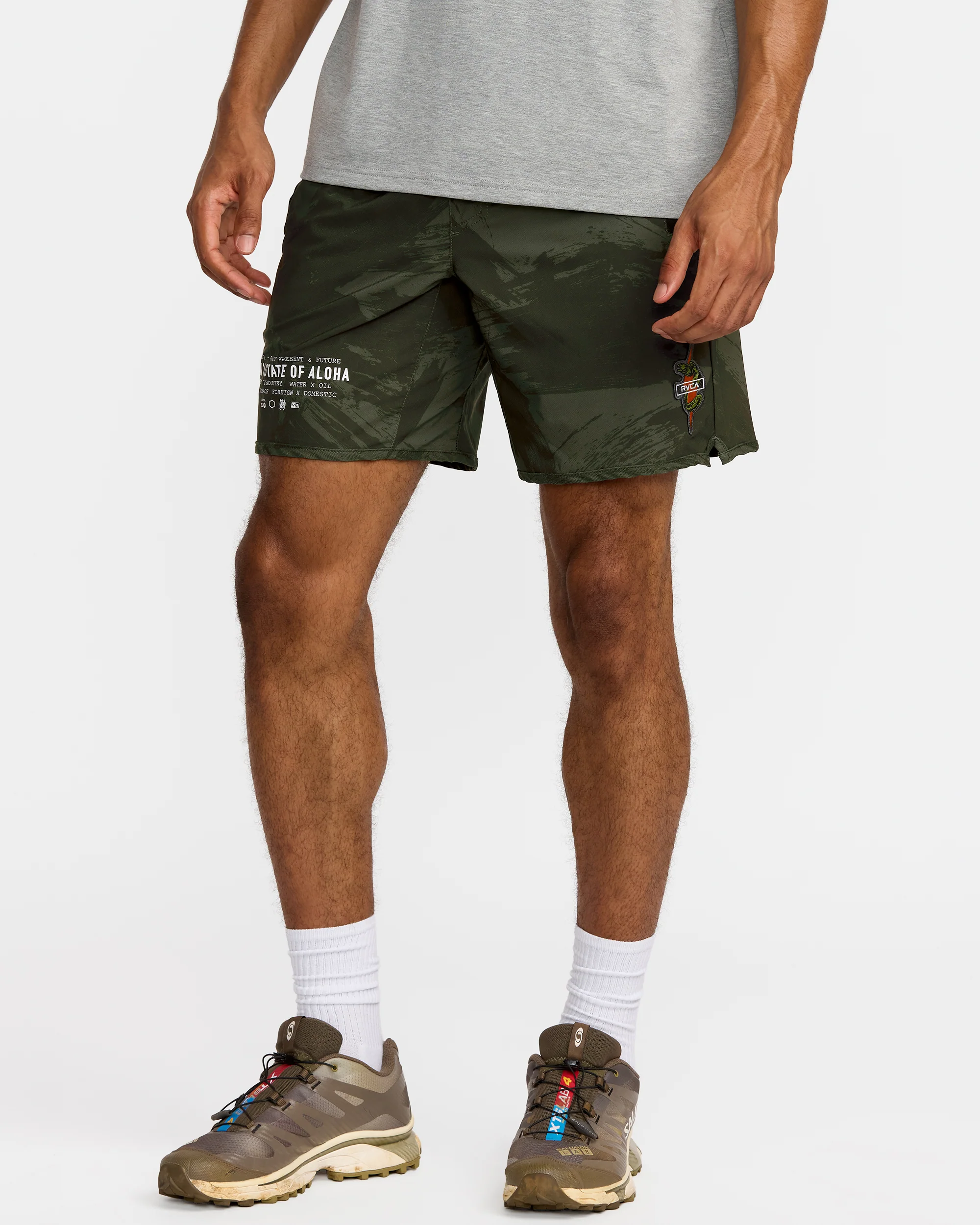 Hawaii Yogger Stretch 17" Short