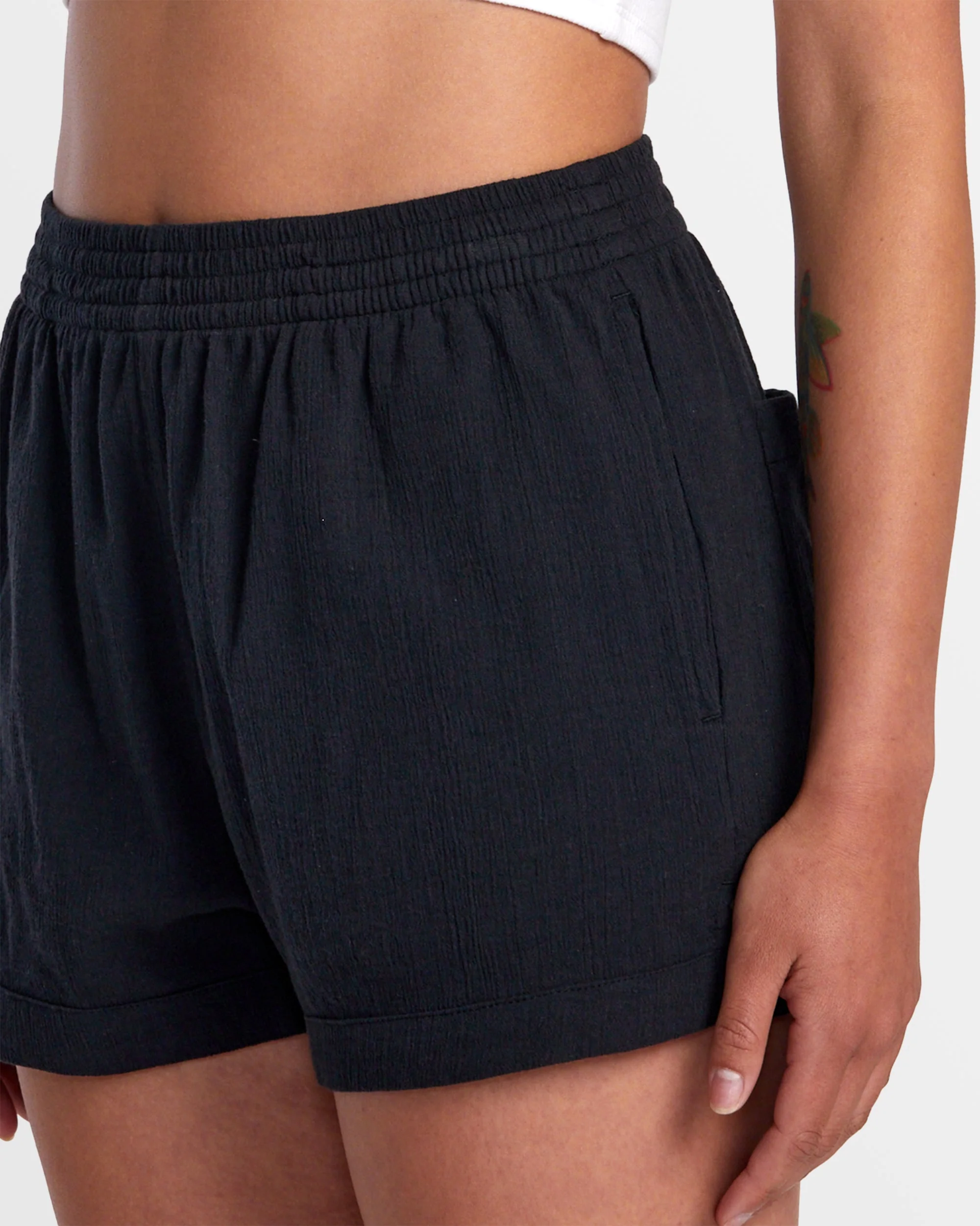 Sawyer Cotton Crinkle Short