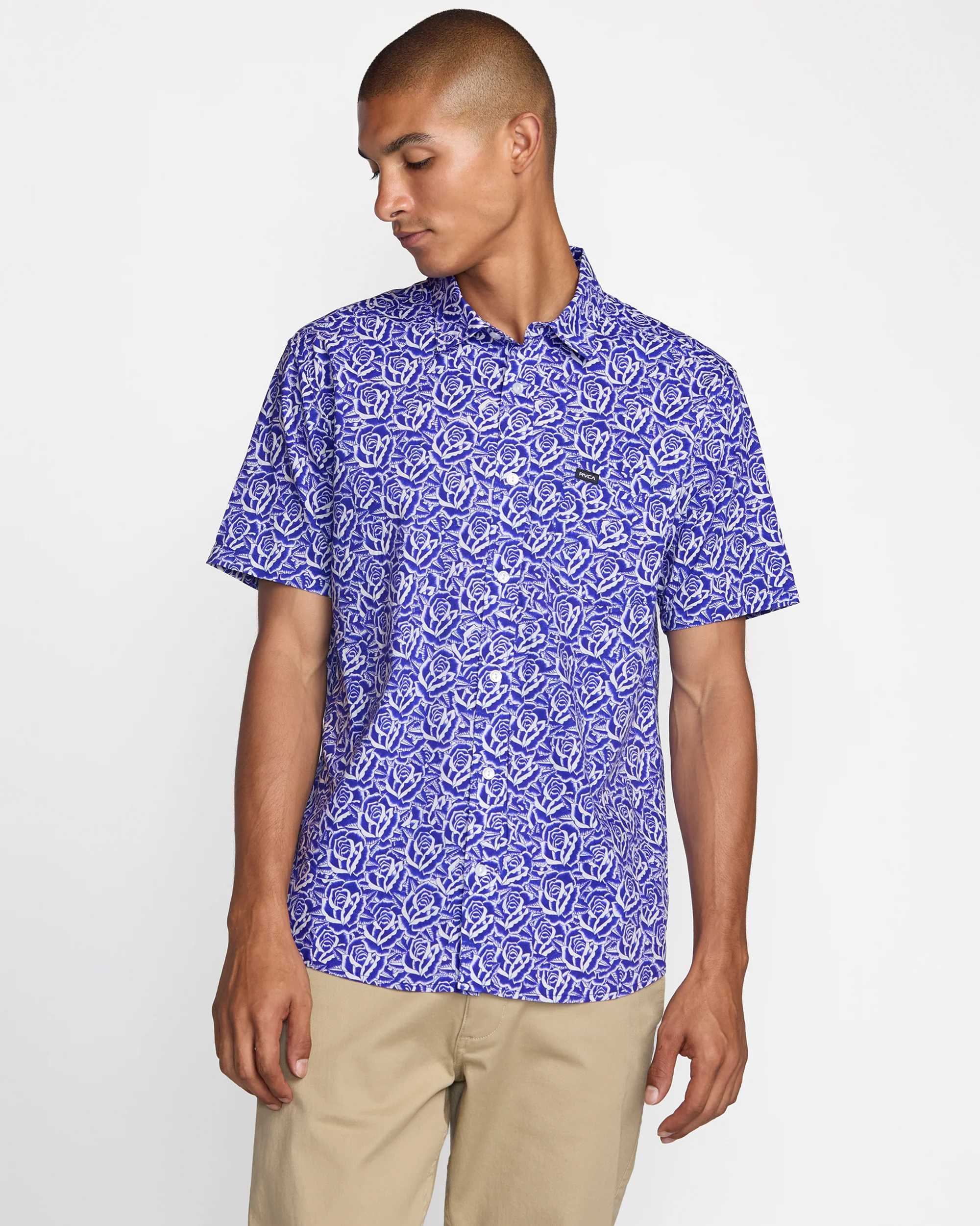 Barba Roses Short Sleeve Shirt