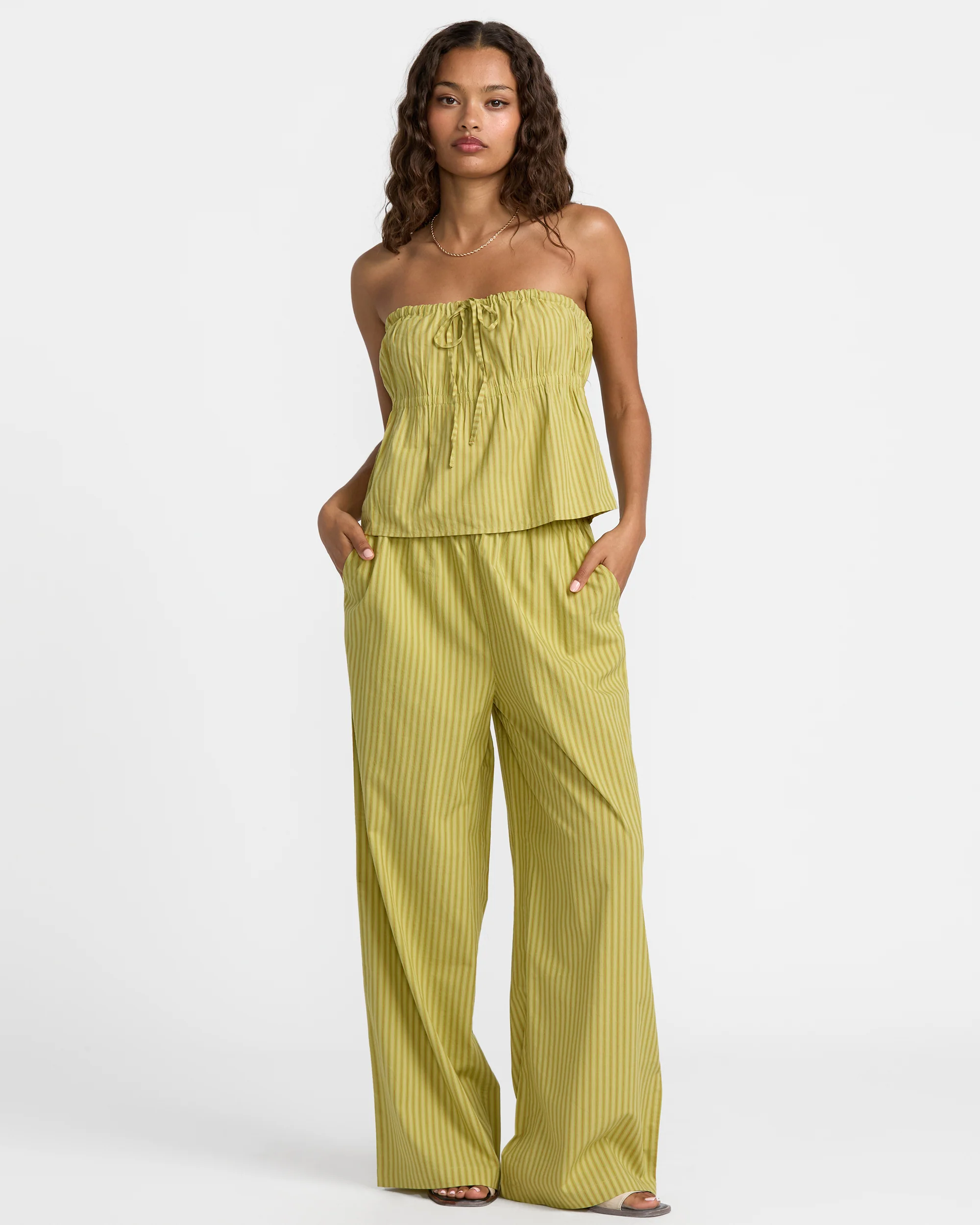 Stripe New Yume Wide Pant