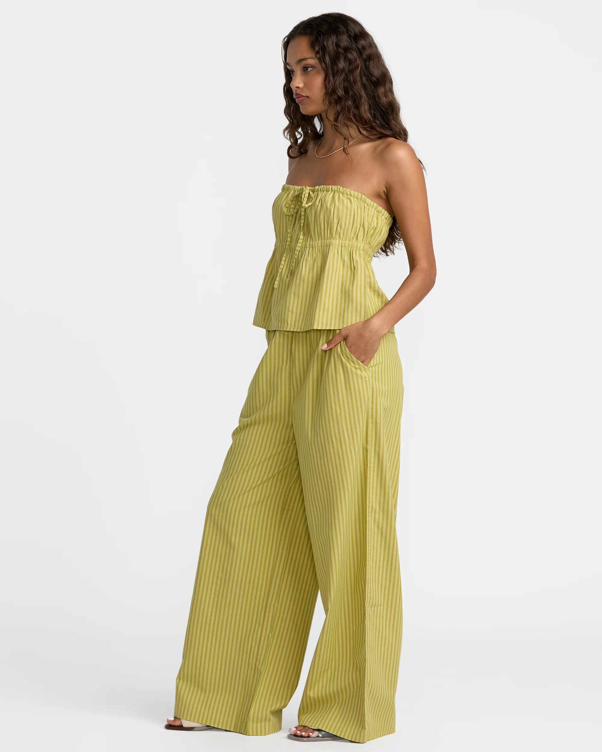 Stripe New Yume Wide Pant 6 Stripe New Yume Wide Pant