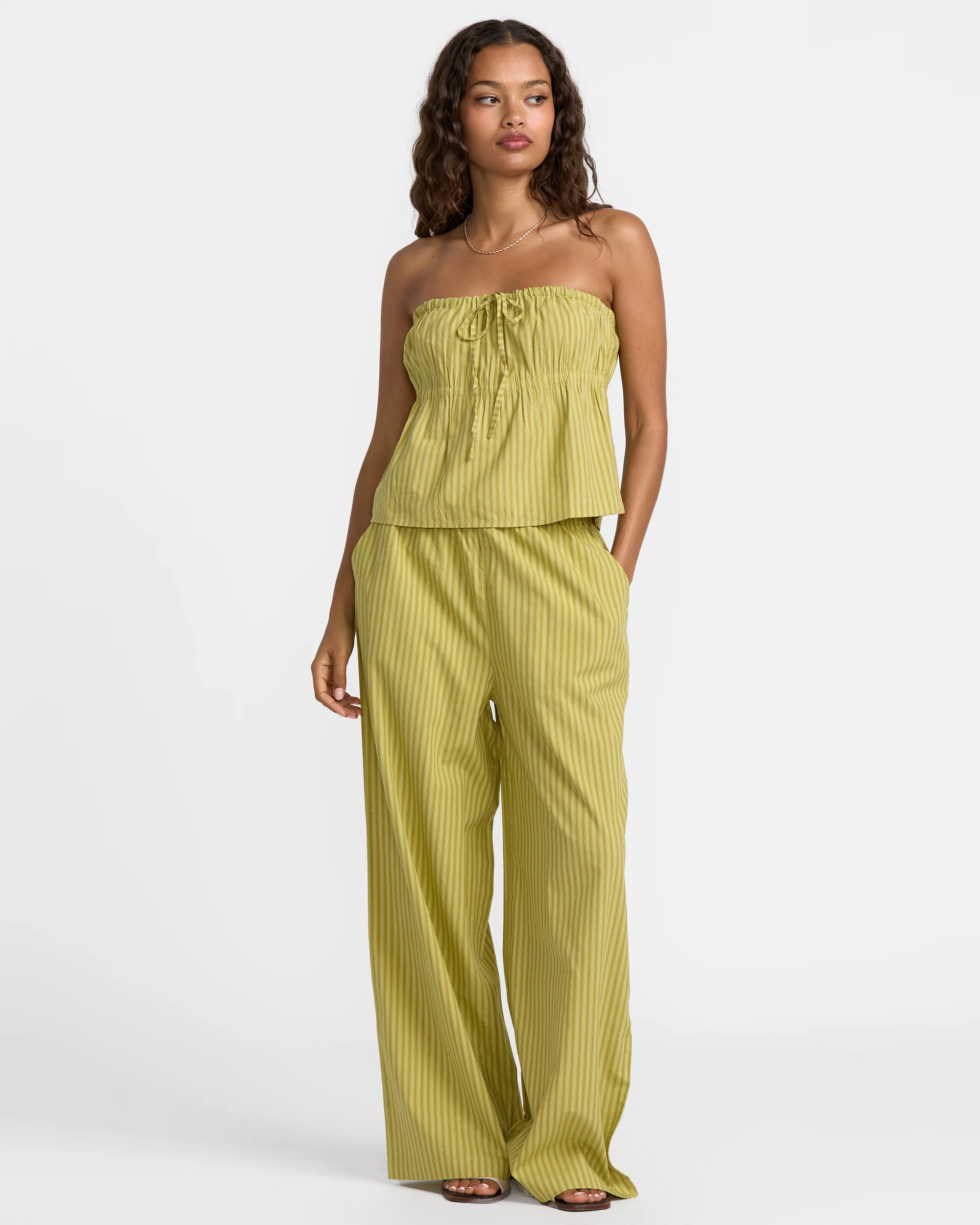 Stripe New Yume Wide Pant 7 Stripe New Yume Wide Pant