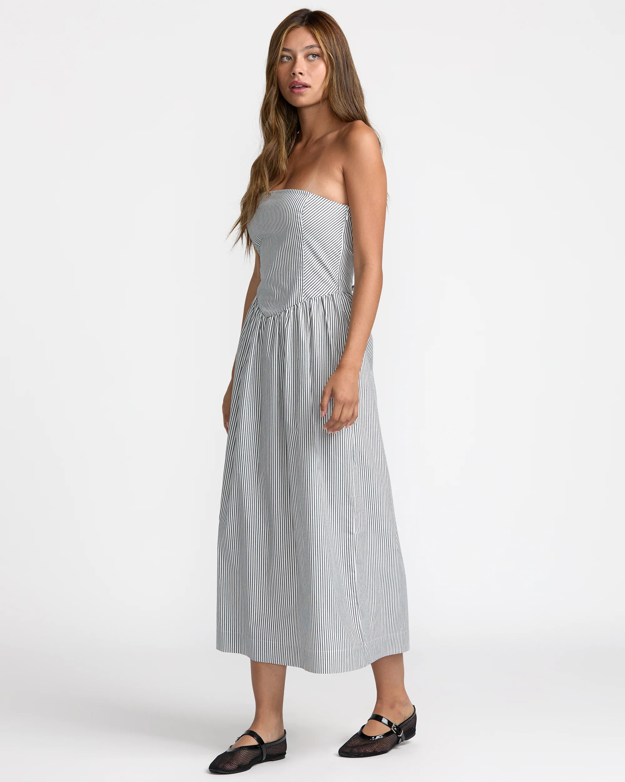 Florence Drop Waist Midi Dress