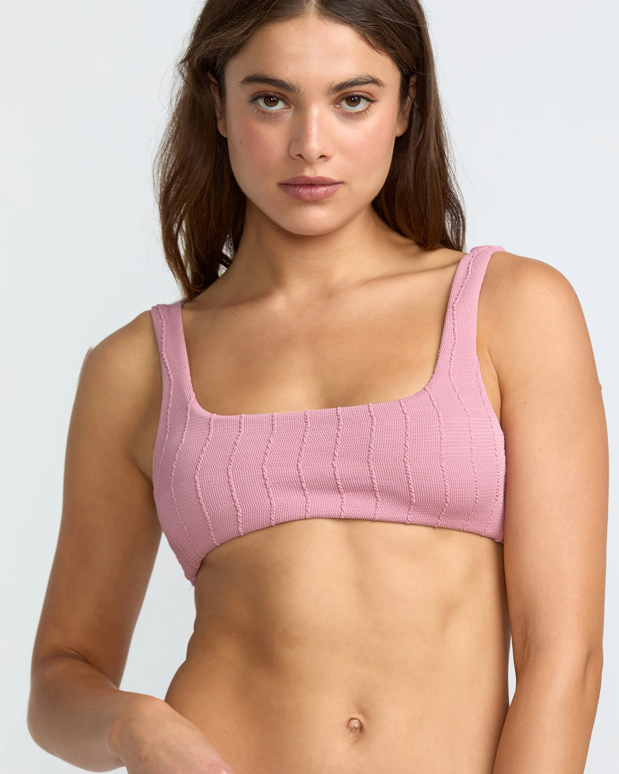 Chevy Grooves Lace BK Bralette Bikini Top