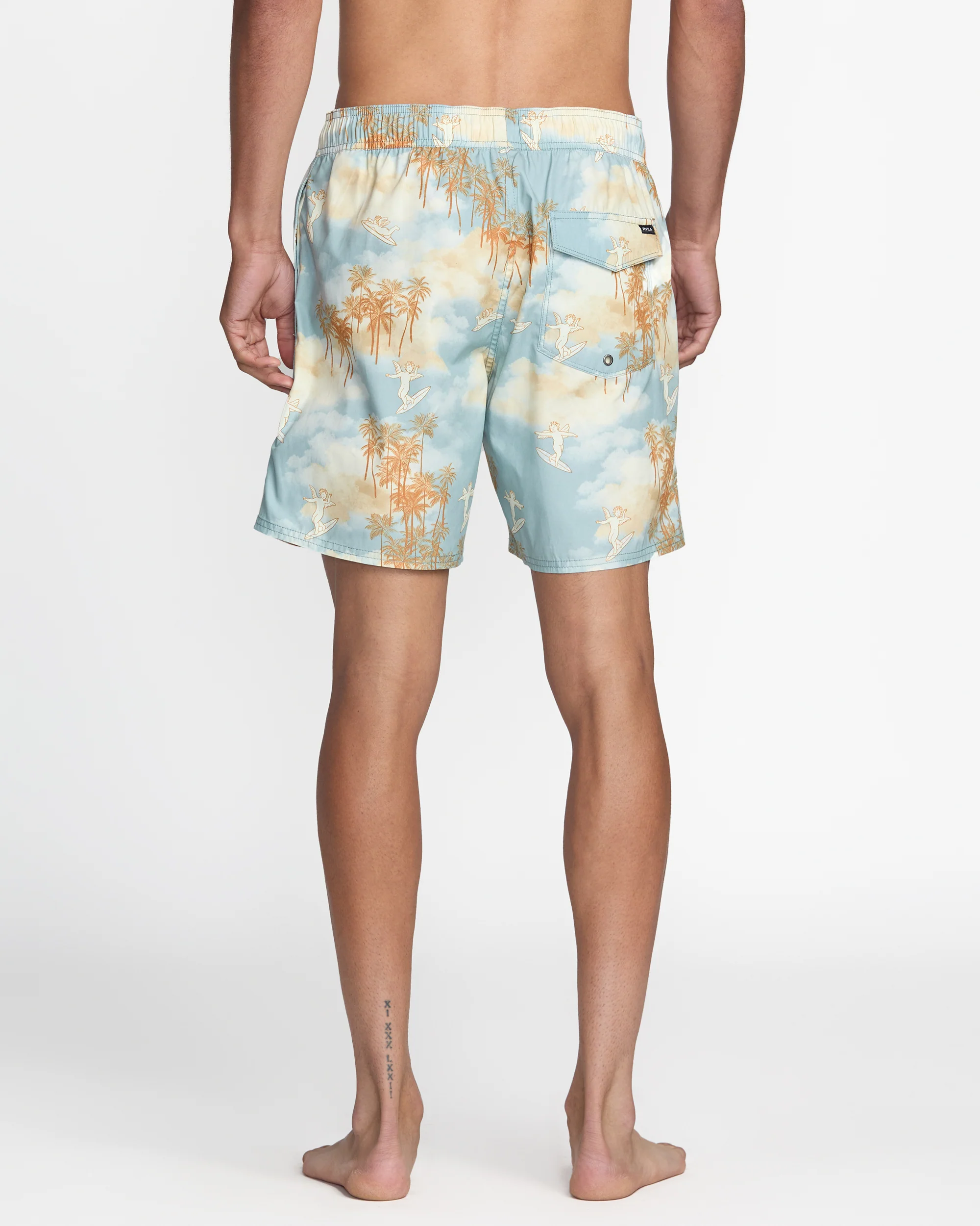 Perry Elastic 17" Swim Trunk