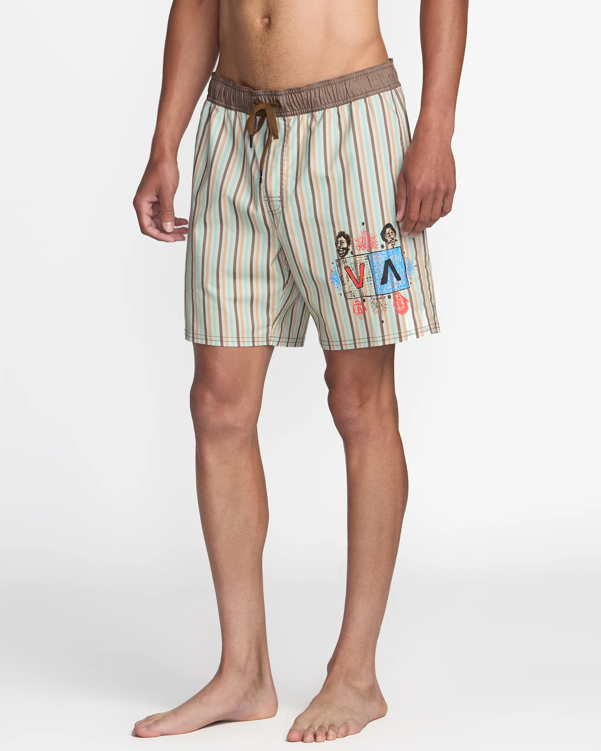 Jacobs Archive Strp Elastic 17" Swim Trunk 4 Jacobs Archive Strp Elastic 17" Swim Trunk