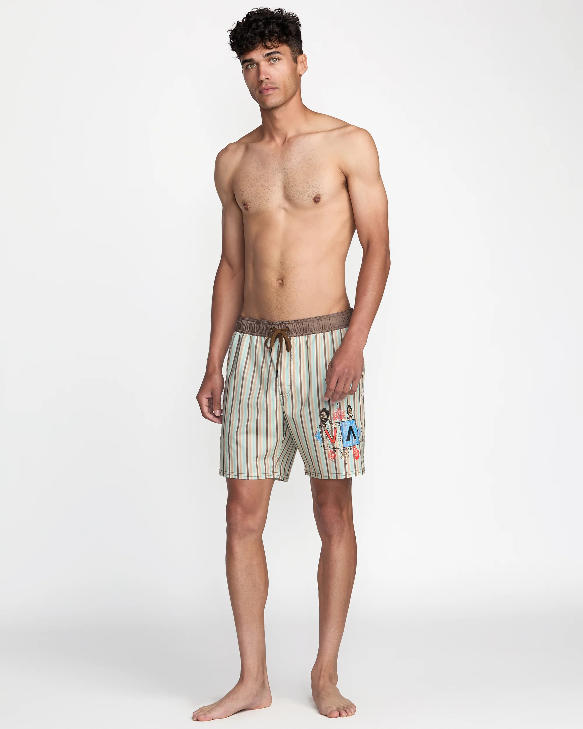 Jacobs Archive Strp Elastic 17" Swim Trunk 5 Jacobs Archive Strp Elastic 17" Swim Trunk