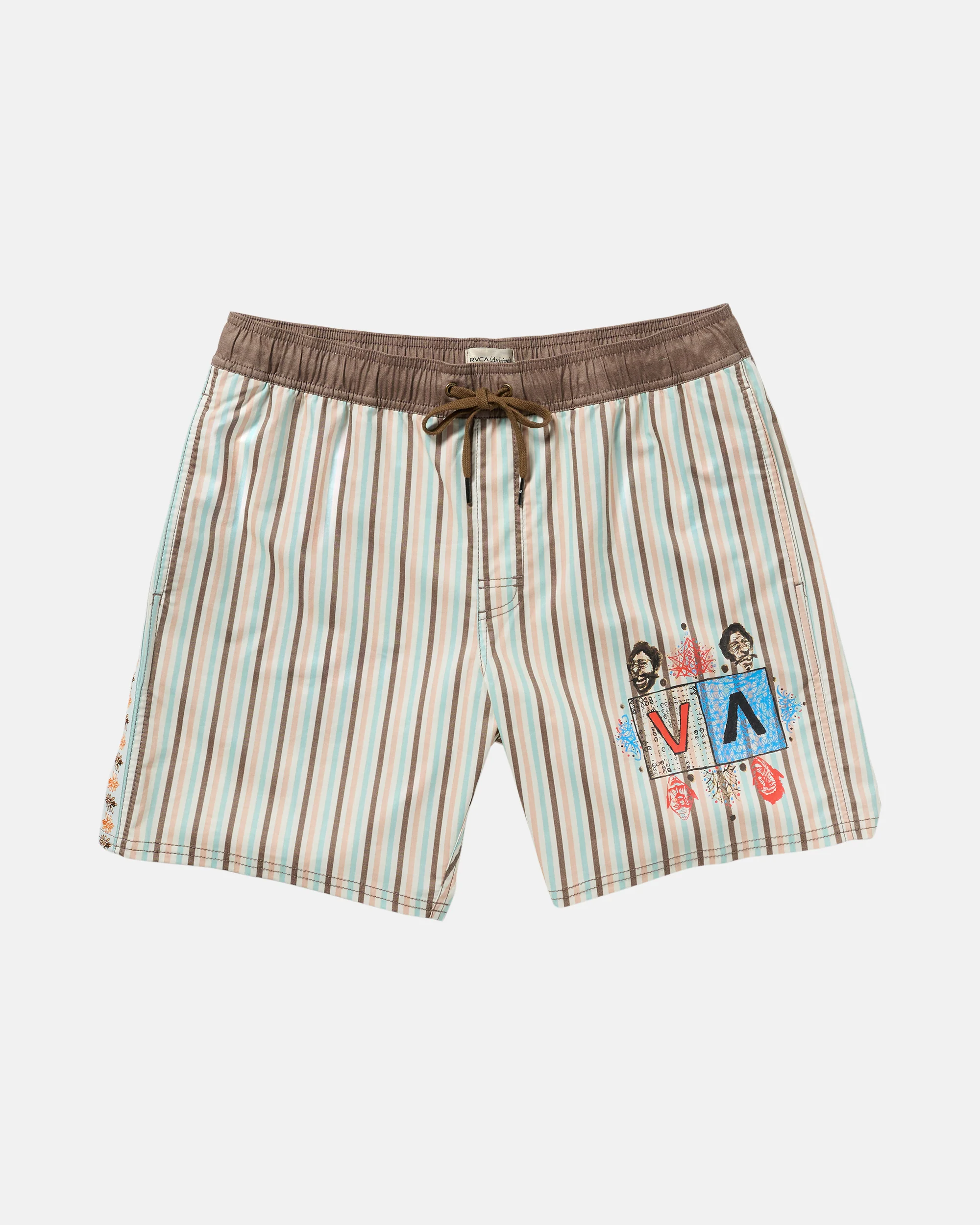 Jacobs Archive Strp Elastic 17" Swim Trunk 6 Jacobs Archive Strp Elastic 17" Swim Trunk