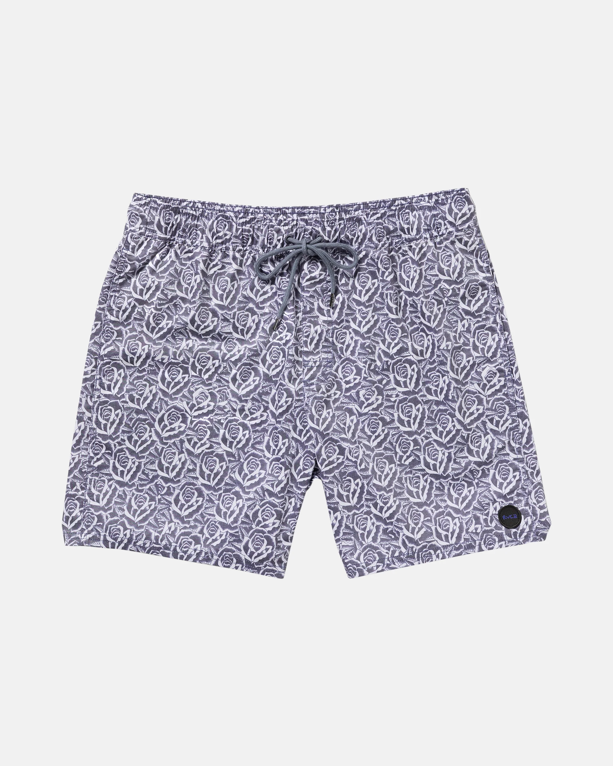 Barba Roses Elastic 17" Swim Trunk