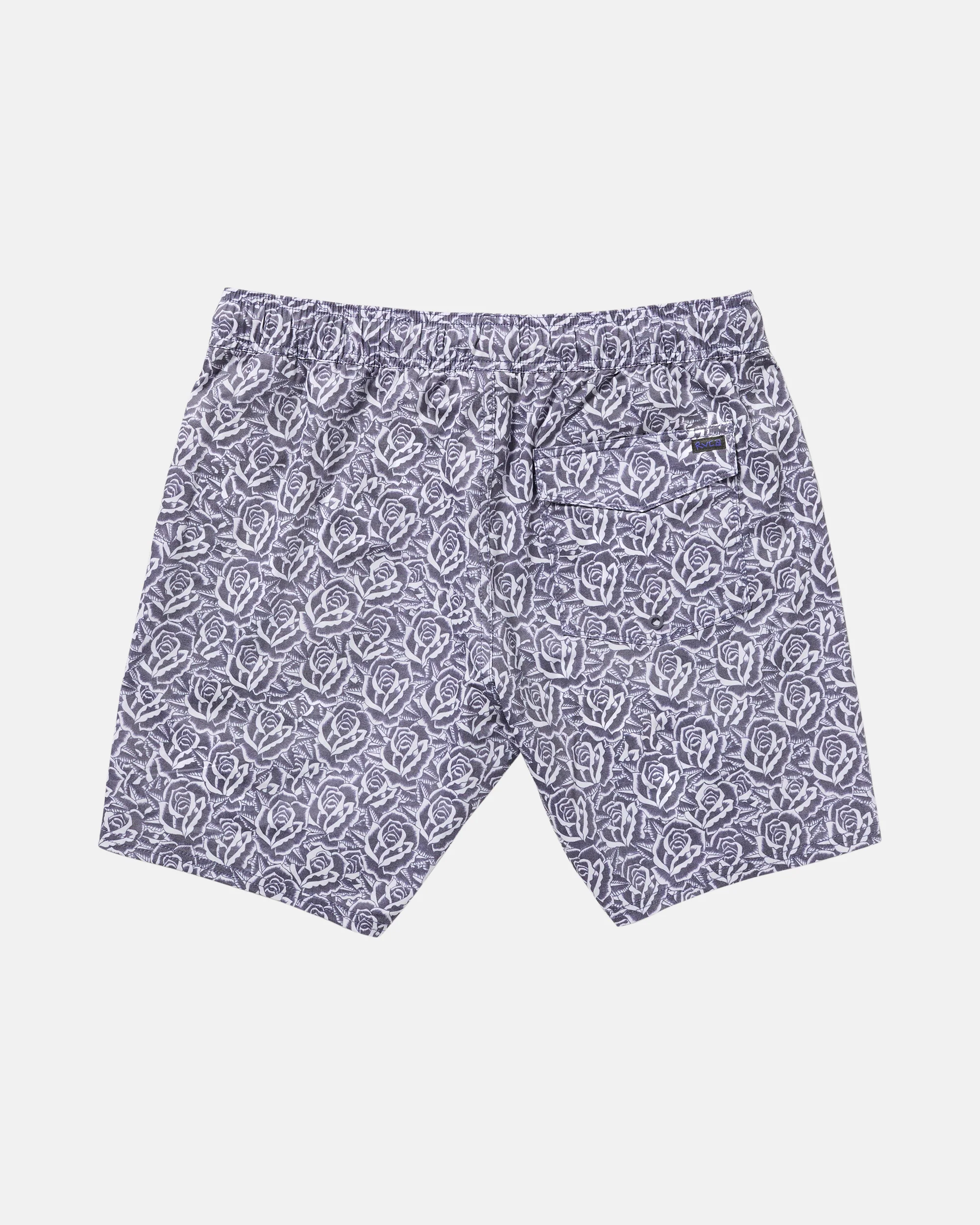 Barba Roses Elastic 17" Swim Trunk