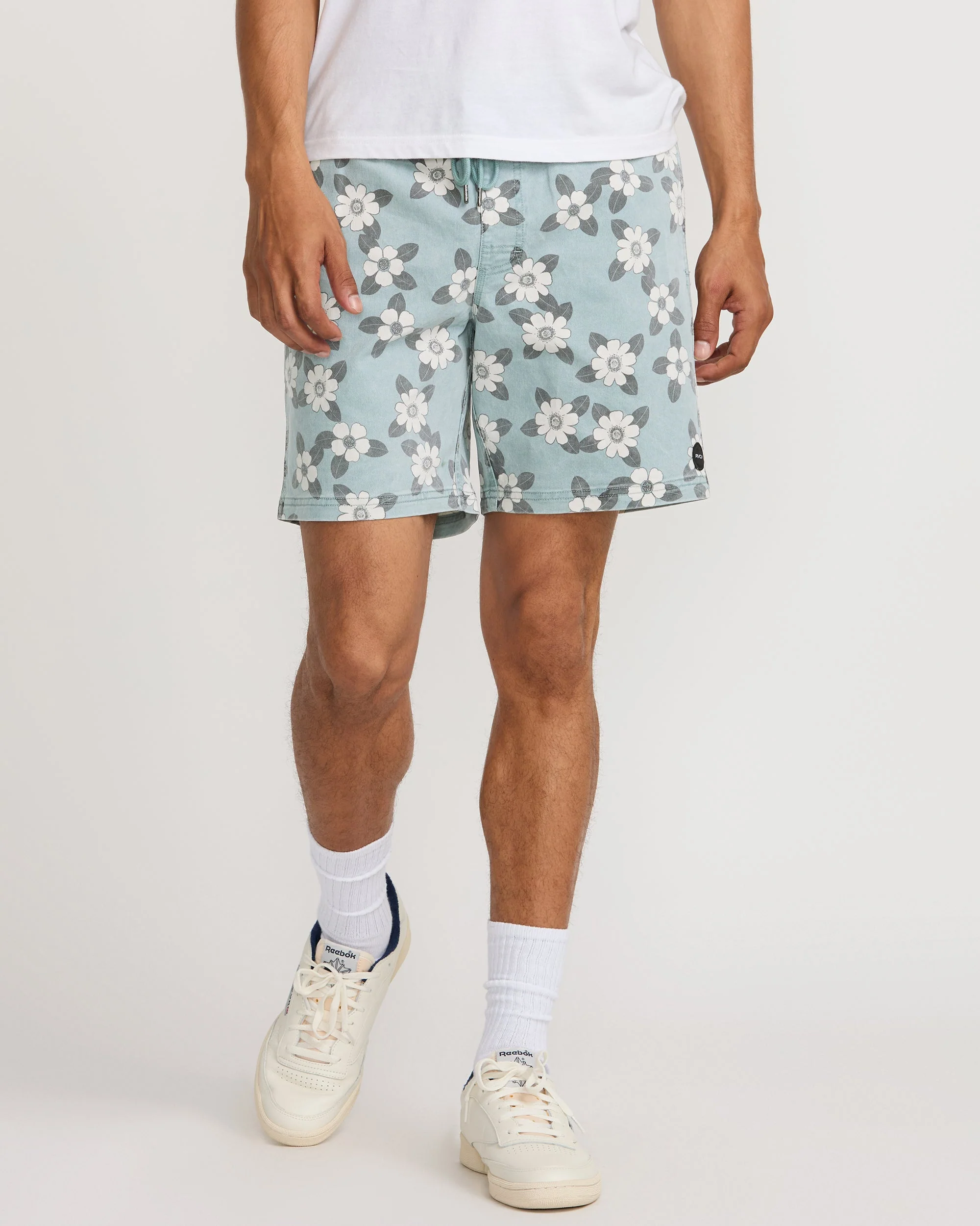 Escape Elastic Print Short 17"